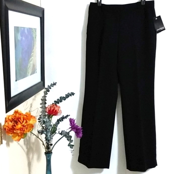 JONES NEW YORK NWT BLACK DRESS PANTS SIZE 6 - Picture 1 of 12